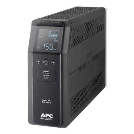 เครื่องสำรองไฟฟ้า APC 1600VA 960 วัตต์ รุ่น BR1600SI-3Y EASY UPS 8 ช่อง ป้องกัน ไฟตก ไฟเกิน_1